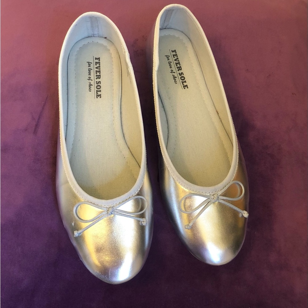 Silver Flats for Women
